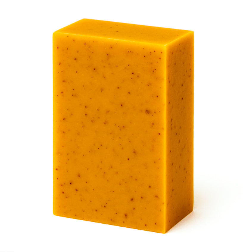 Natural & Organic Turmeric, Orange & Honey Soap Bar – Cold Process Skincare for Glowing Skin