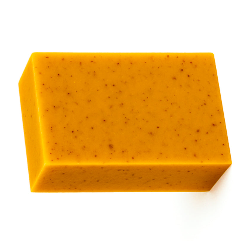 Natural & Organic Turmeric, Orange & Honey Soap Bar – Cold Process Skincare for Glowing Skin