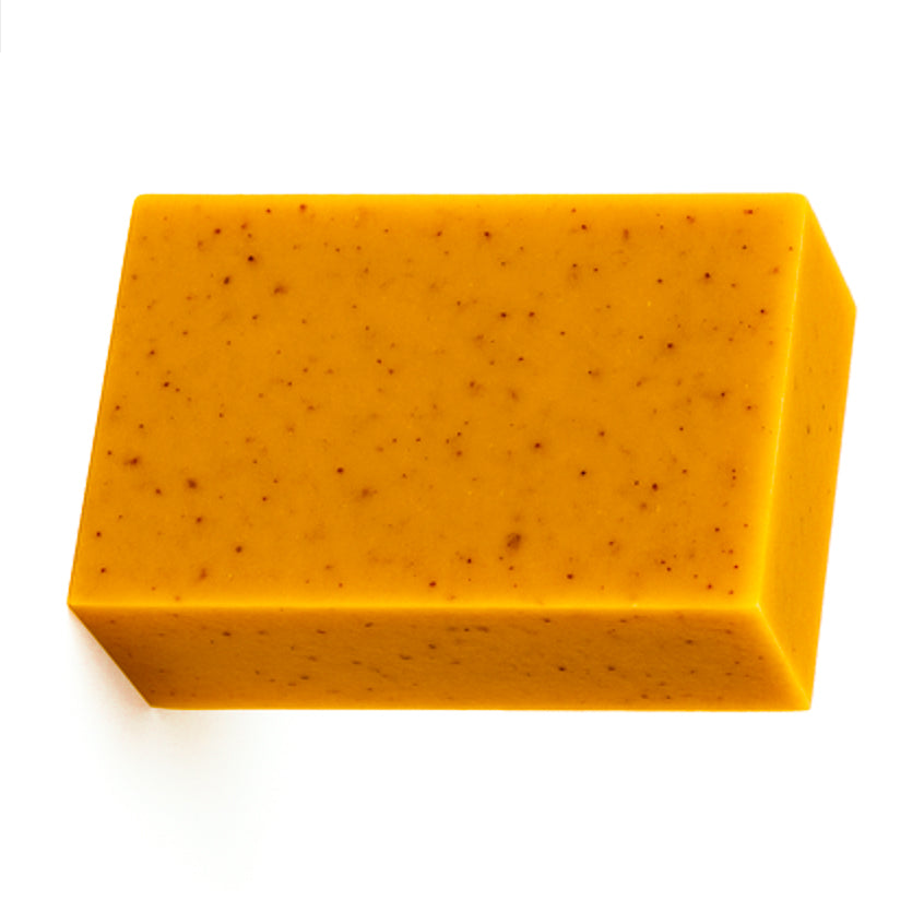 Natural & Organic Turmeric, Orange & Honey Soap Bar – Cold Process Skincare for Glowing Skin