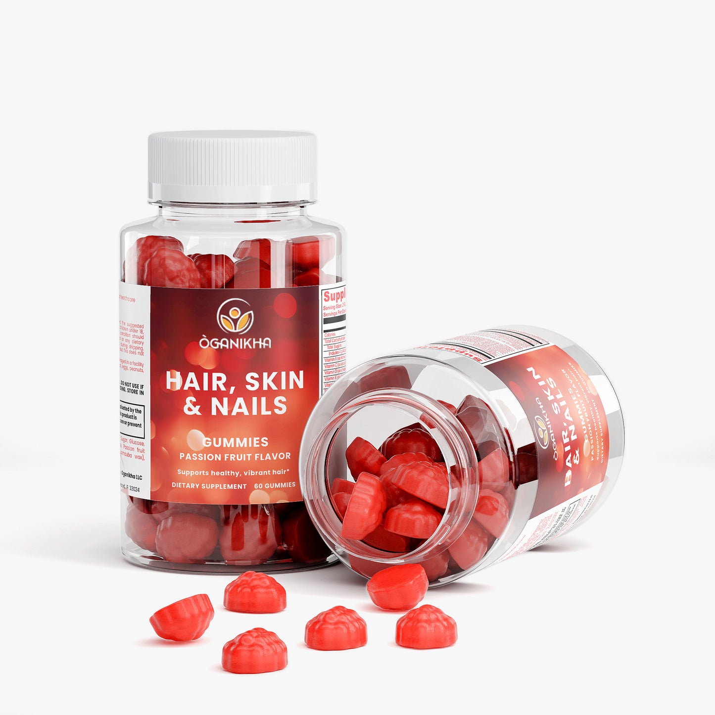 Oganikha Hair, Skin & Nails Gummies