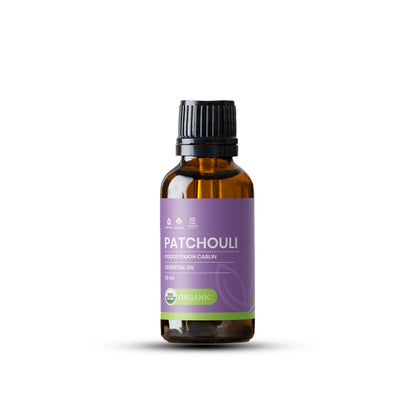 ÒGANIKHA Patchouli Dark Essential Oil – 10ml Pure Aromatherapy Oil
