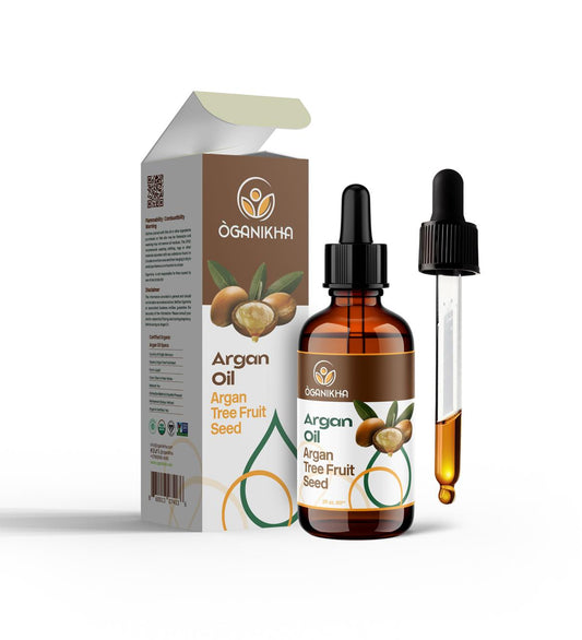 ÒGANIKHA Pure Argan Oil – 60ml Hydrating Hair & Skin Oil