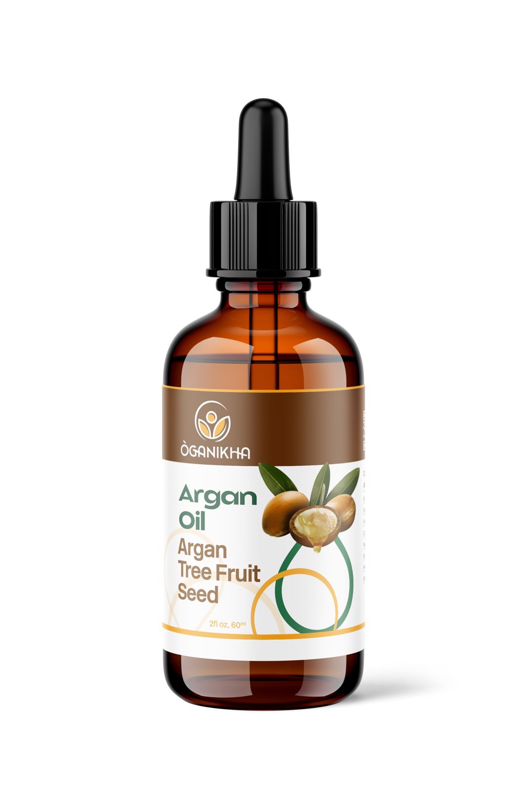 ÒGANIKHA Pure Argan Oil – 60ml Hydrating Hair & Skin Oil